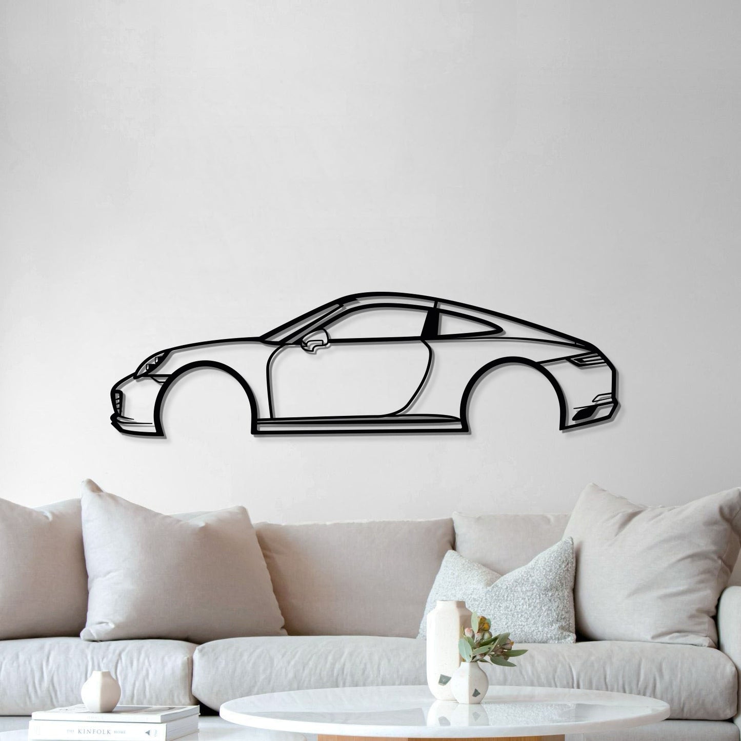 Carrera 911 Metal Car Wall Art - MT0577