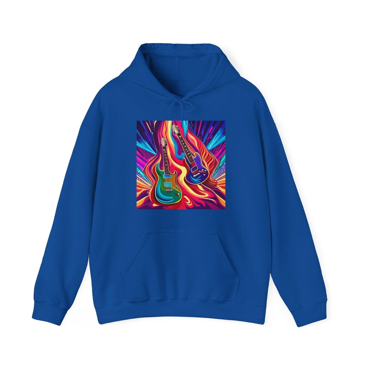 Psychedelic Things Unisex Heavy Blend™ Hooded Sweatshirt - Lizard Vigilante