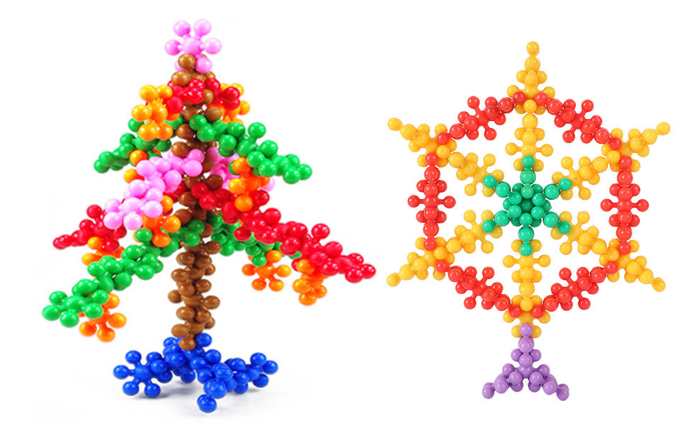 200 Pieces 3D Interlocking Building Blocks STEM Toy