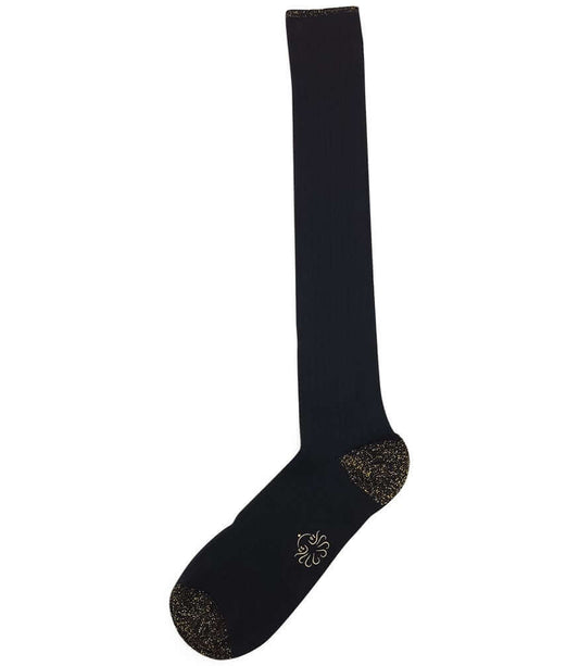 Alto Milano Black Gold Donna Long Socks