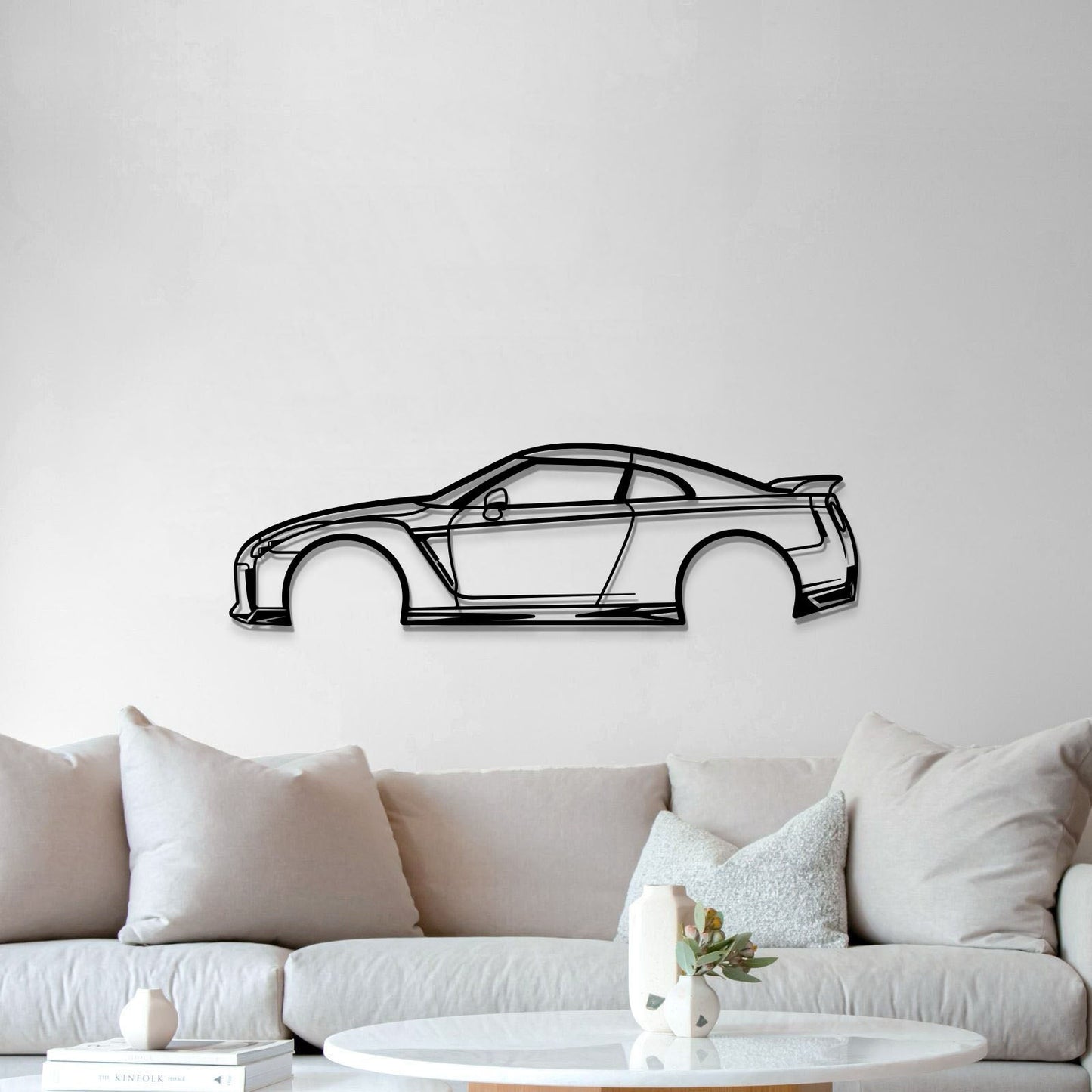 GT-R R35 Metal Car Wall Art - MT1064