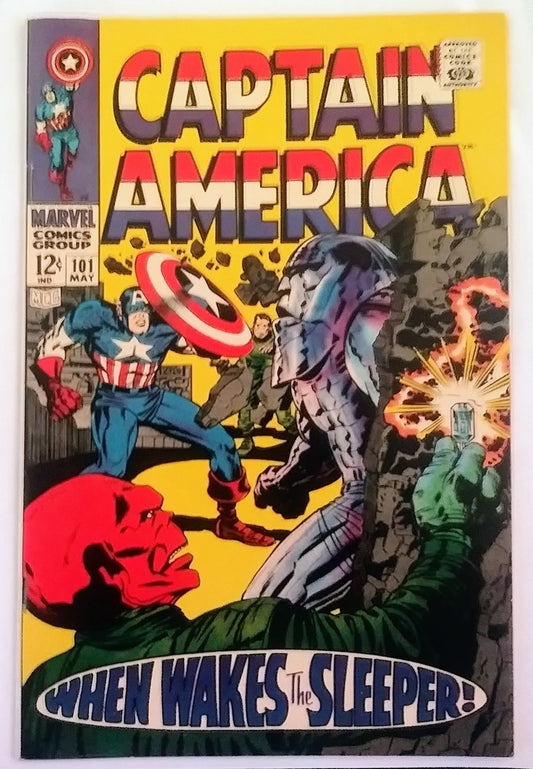 Captain America #101, Marvel Comics (May 1968, VF-)