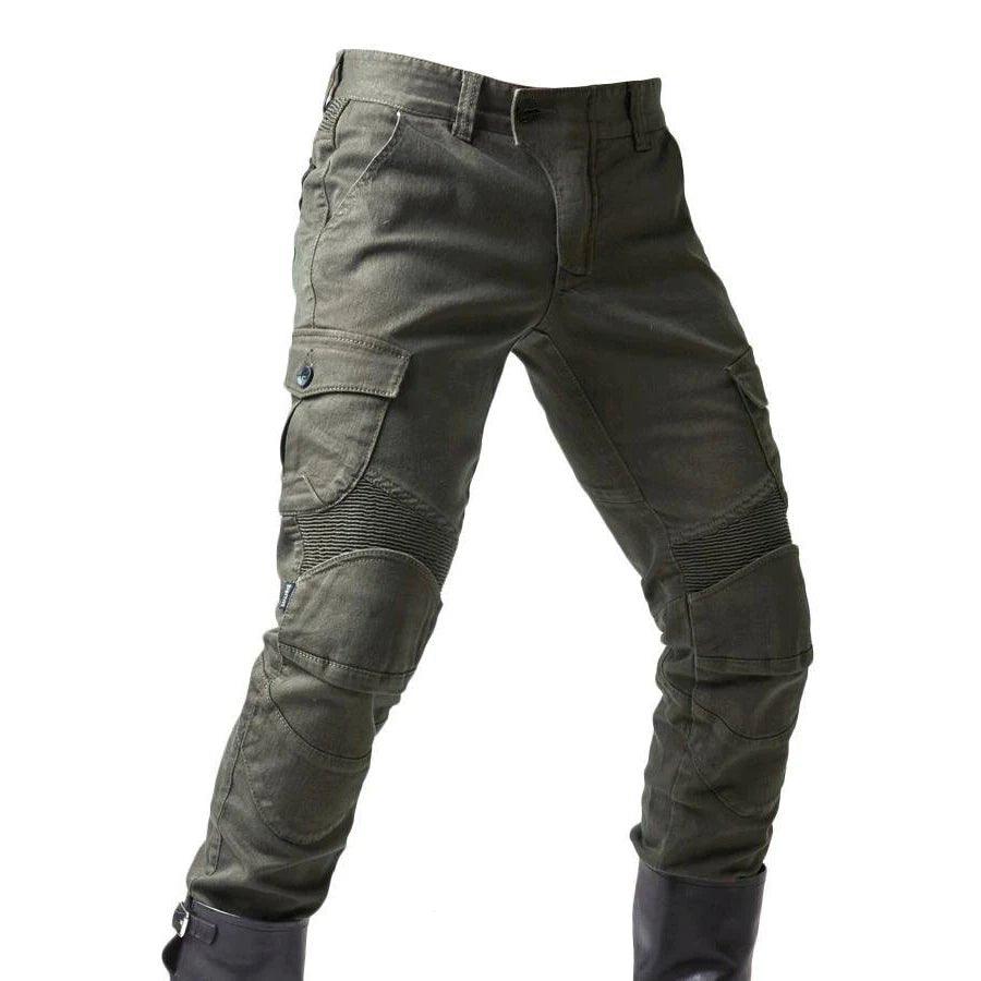 2024 New Motorcycle Black Mens Jeans Upgrade Extension Protector Detachable Racing Road Rider Four Seasons Casual Fashion Pants - Lizard Vigilante