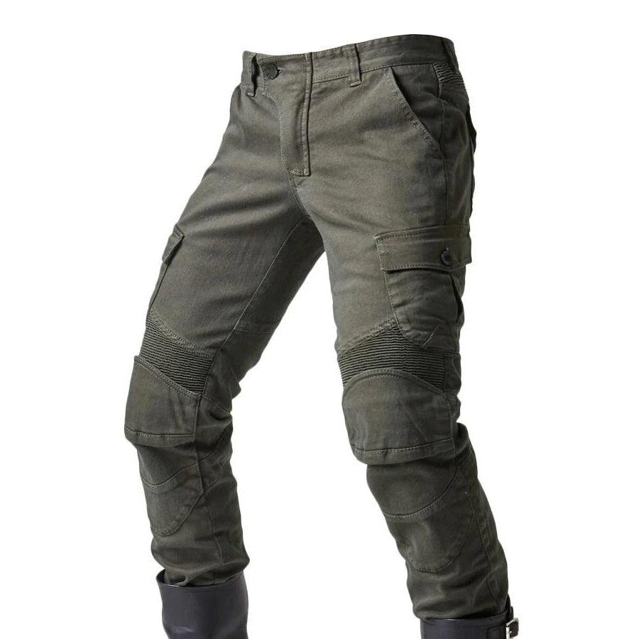 2024 New Motorcycle Black Mens Jeans Upgrade Extension Protector Detachable Racing Road Rider Four Seasons Casual Fashion Pants - Lizard Vigilante