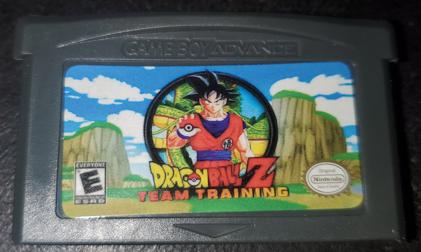 DBZ Team Training GBA ROM Hack Video Game Cartridge Pokemon