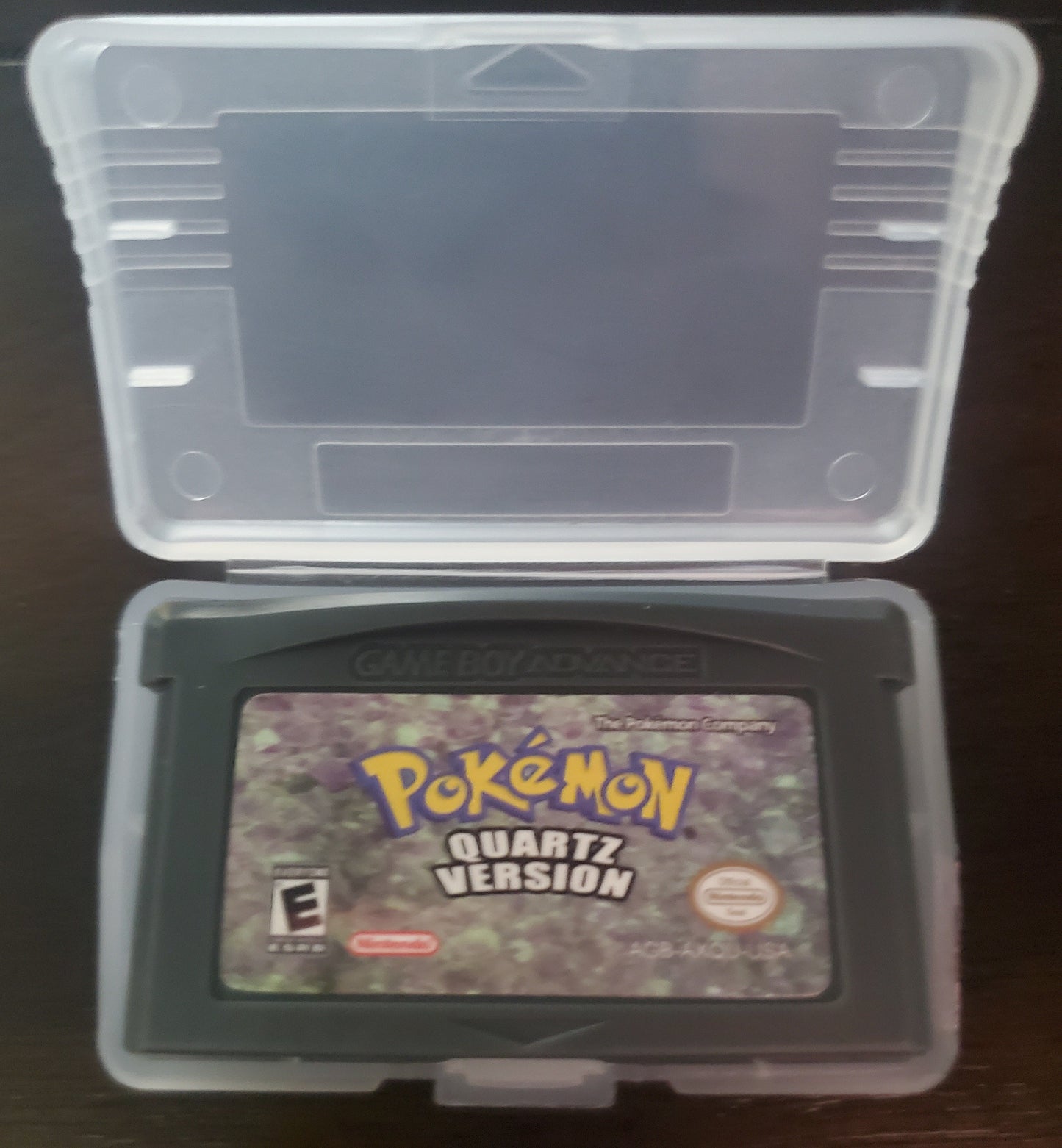 Pokemon Quartz GBA ROM Hack Video Game Custom Gameboy Advance