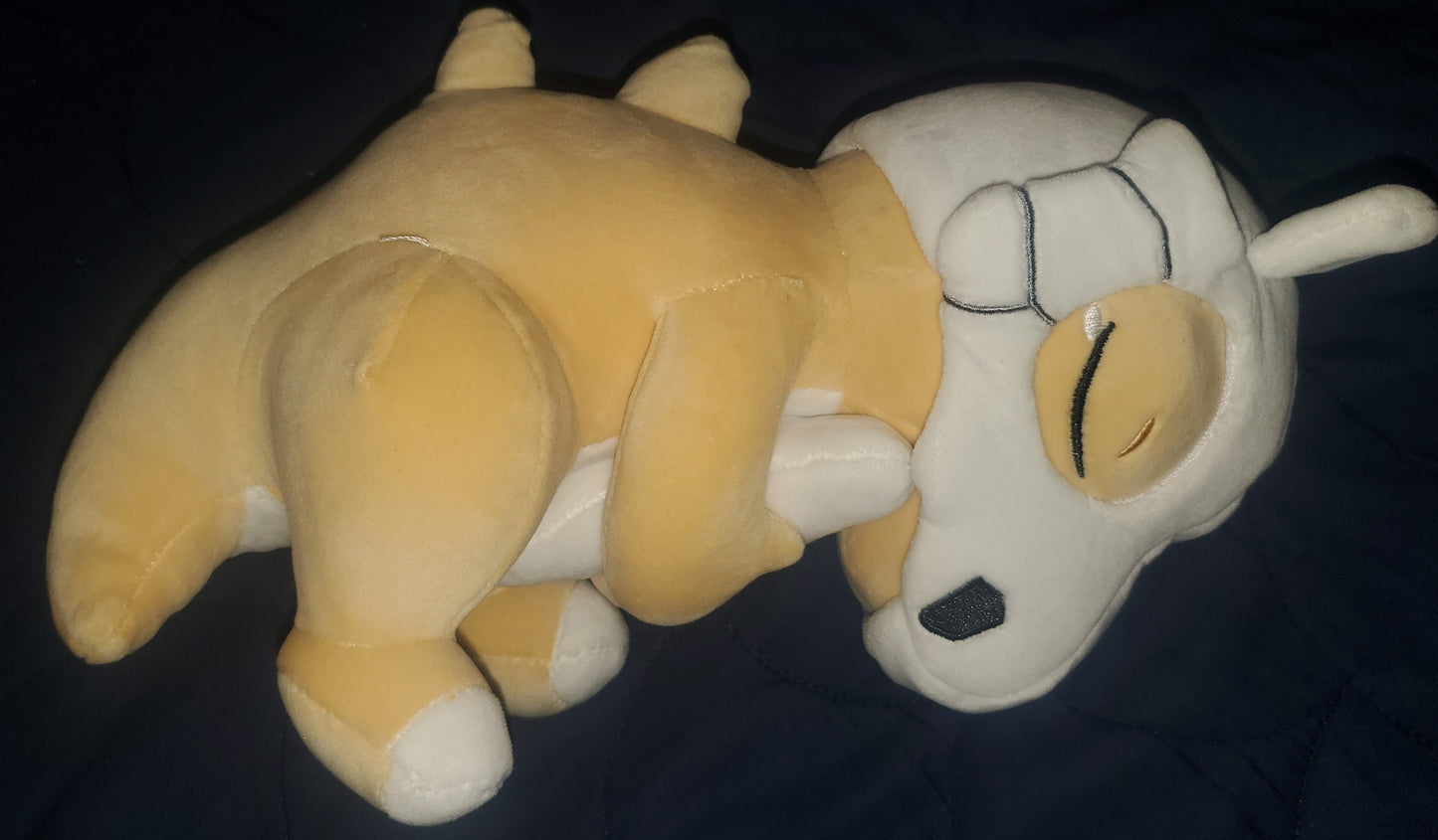 Pokemon Cubone Sleeping Plush Soft Stuffed Doll Toys Cute Collectible 30 CM Kids