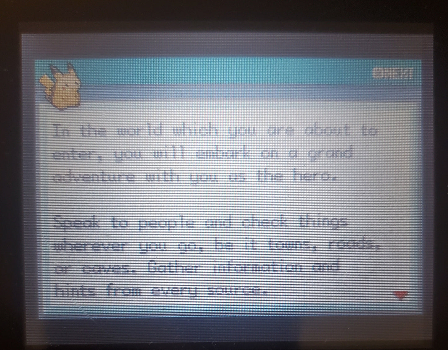 Pokemon Mirage of Tales GBA Video Game ROM Game Boy Advance Custom