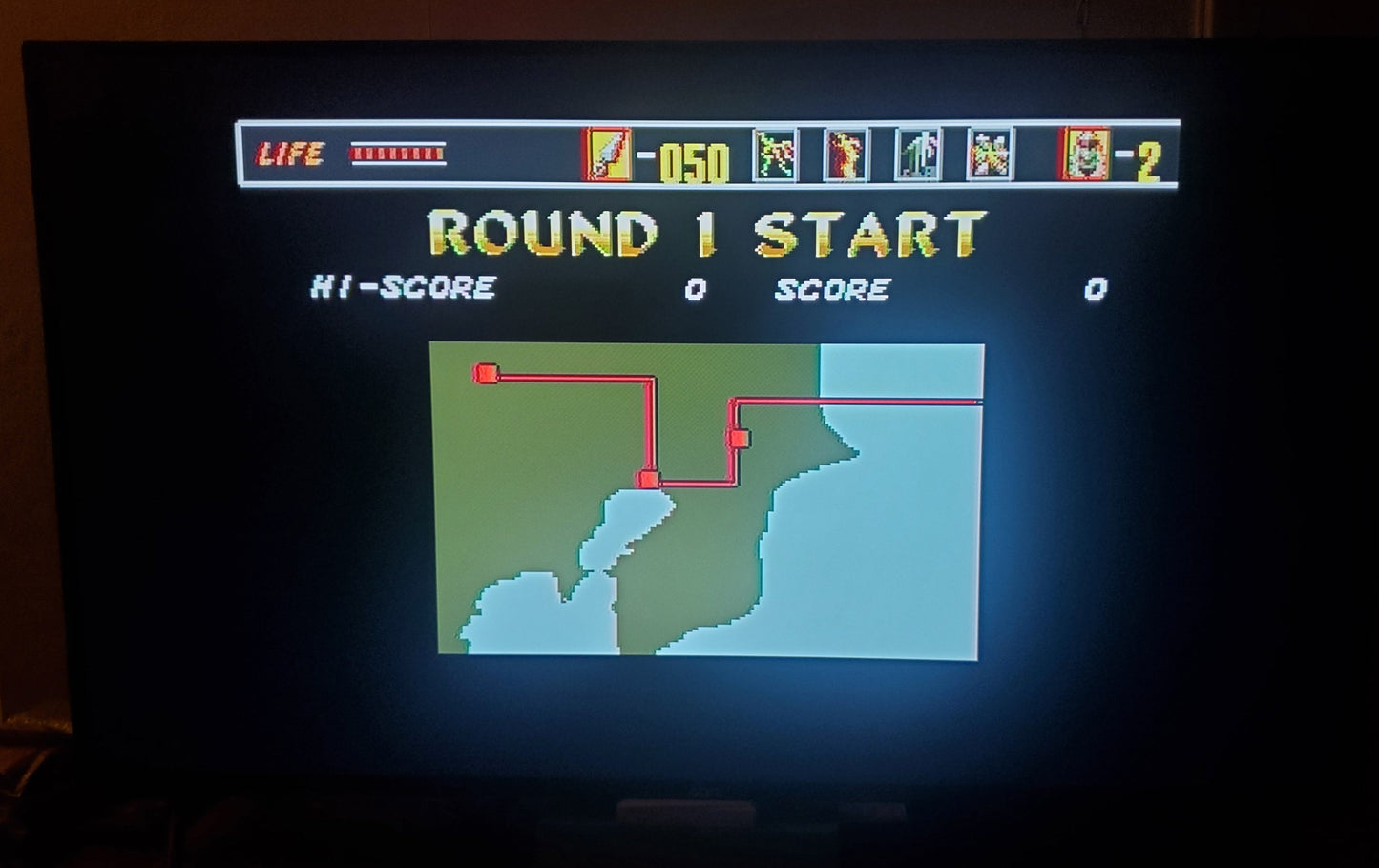 The Revenge of Shinobi Sega Genesis Mega Drive Video Game Cartridge