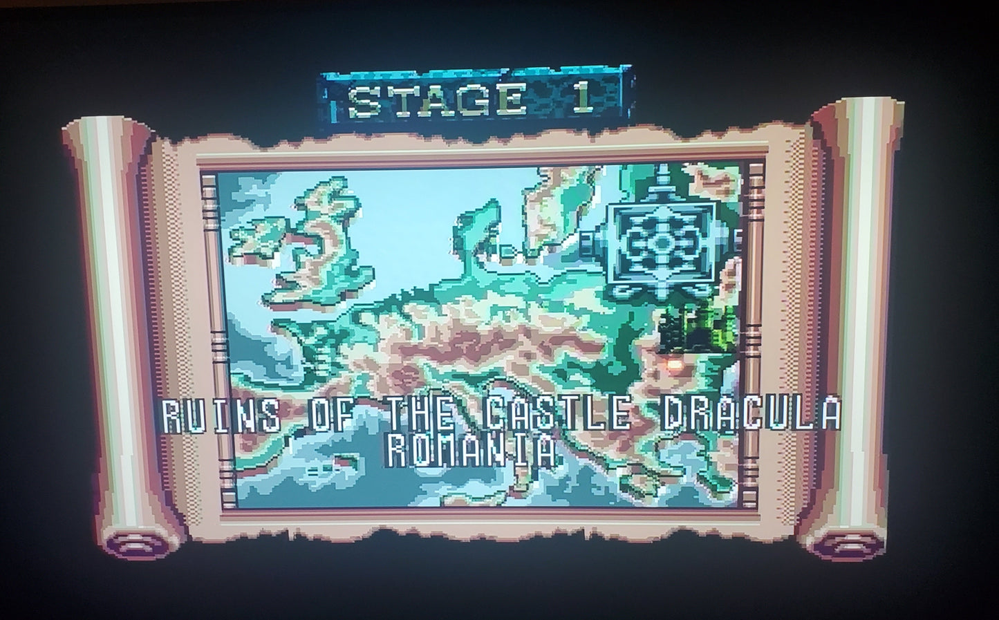 Castlevania Bloodlines Sega Genesis Mega Drive Video Game Cartridge