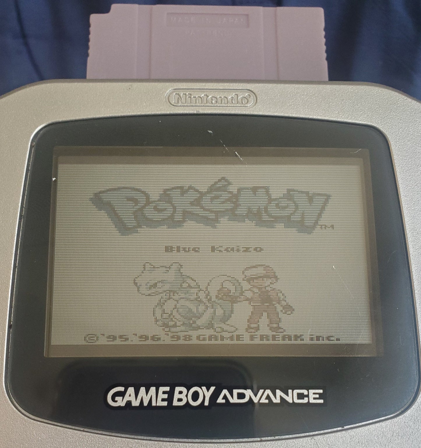 Pokemon Blue Kaizo GBC ROM Hack Video Game Custom Gameboy Color