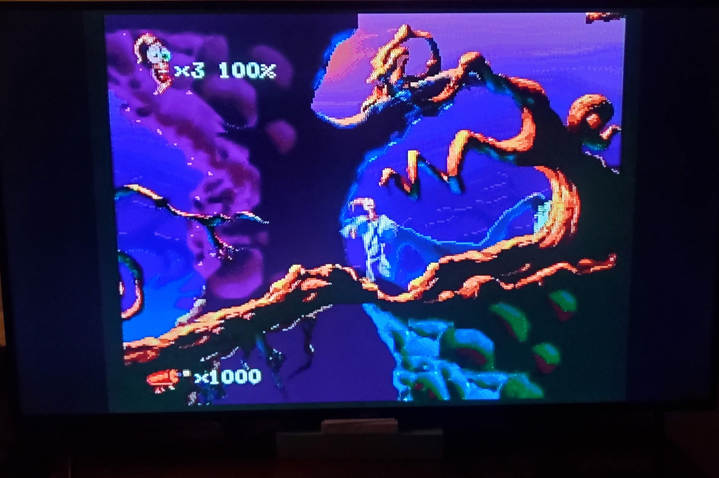 Eathworm Jim 2 SNES Video Game Cartridge Super Nintendo