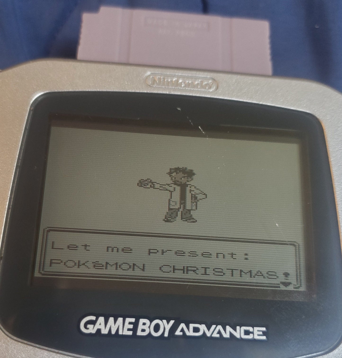 Pokemon Christmas GBC ROM Hack Video Game Custom Gameboy Color