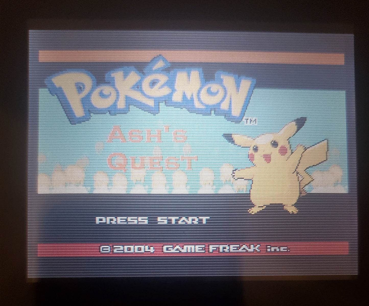 Pokemon Ash's Quest GBA ROM Hack Video Game Custom Gameboy Advance