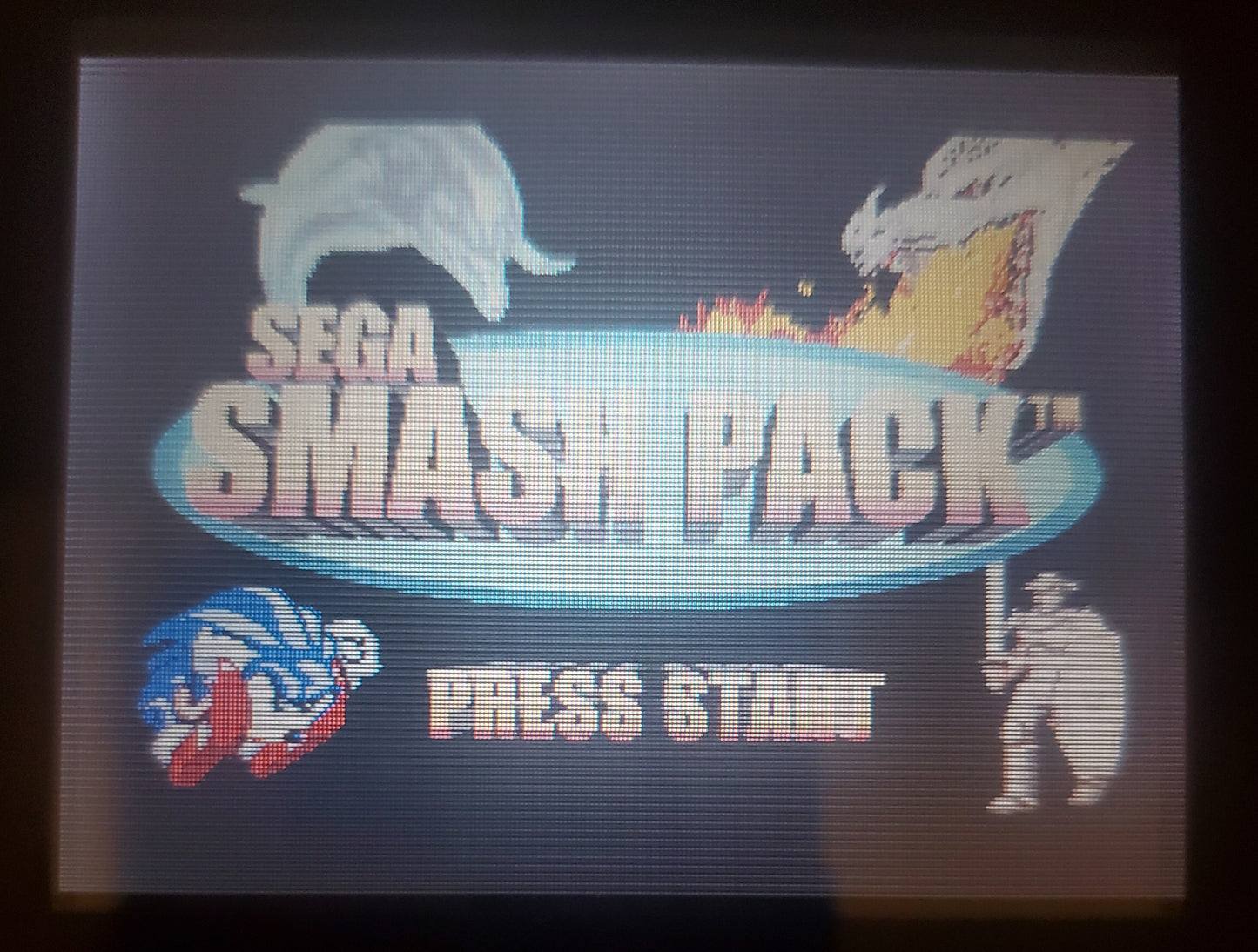 Sega Smash Pack GBA Video Game Cartridge Nintendo Game Boy Advance