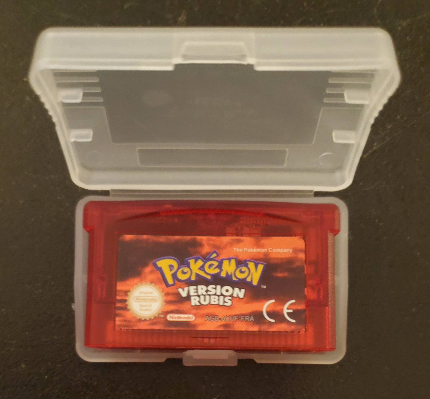 Pokemon Emerald FireRed Ruby Sapphire GBA Video Game French German