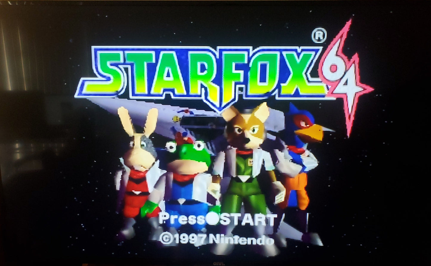 StarFox 64 N64 Nintendo 64 Video Game Cartridge