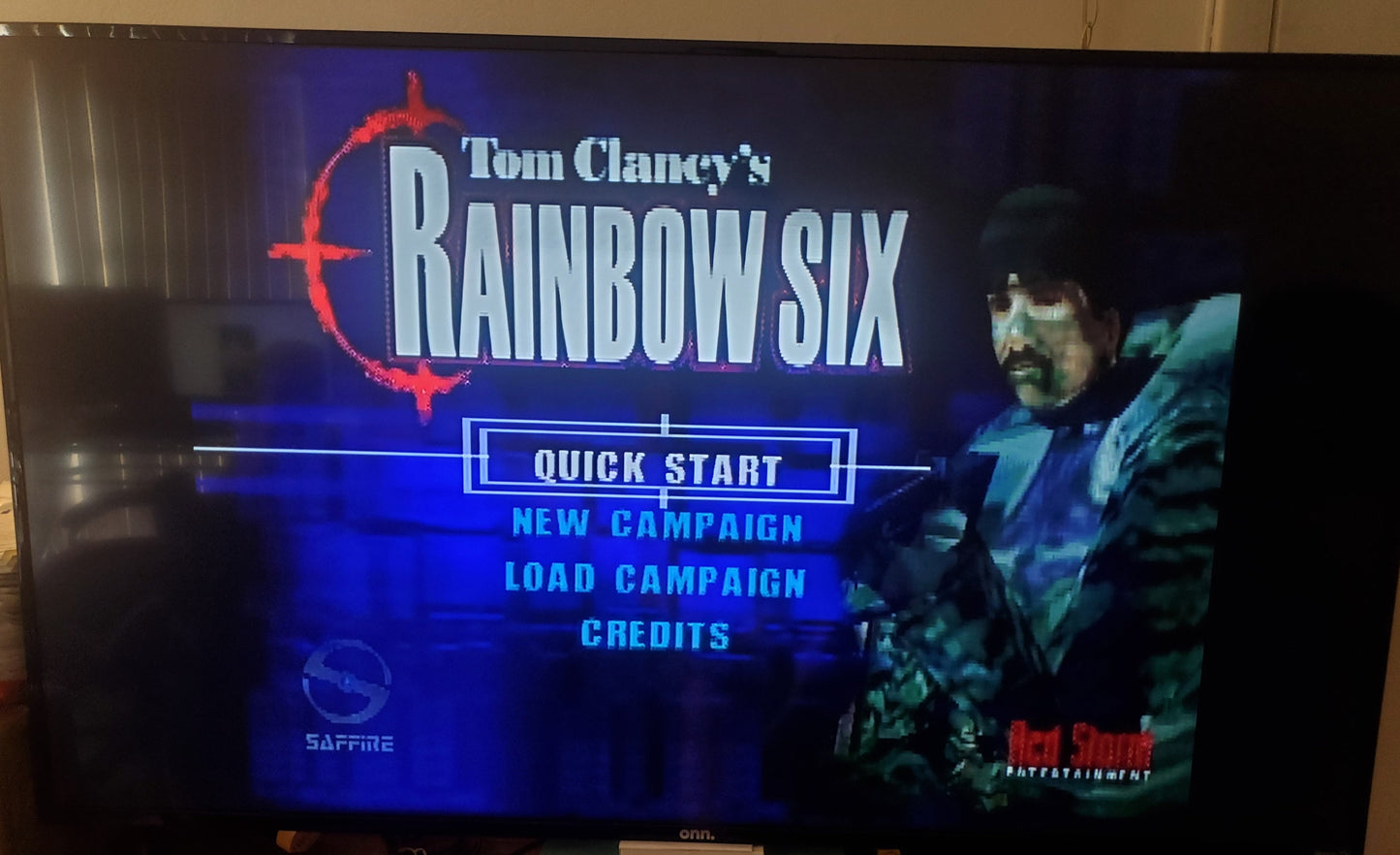 Tom Clancy's Rainbow Six Nintendo 64 N64 Video Game Cartridge
