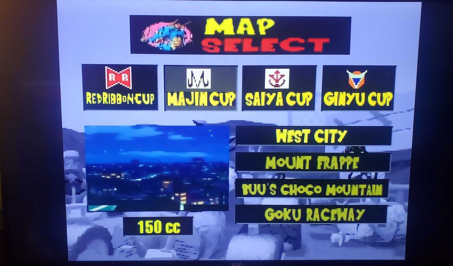 DragonBall Kart Video Game Cartridge N64 Nintendo 64