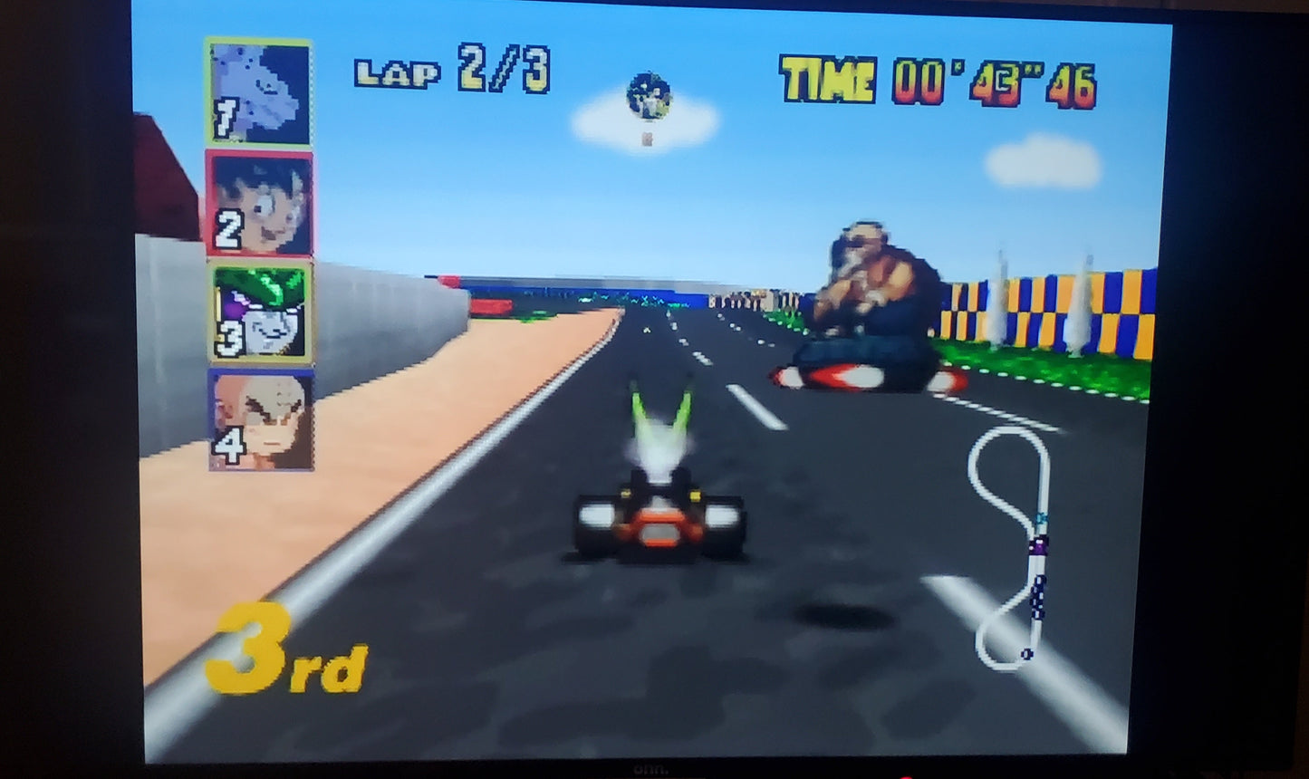 DragonBall Kart Video Game Cartridge N64 Nintendo 64