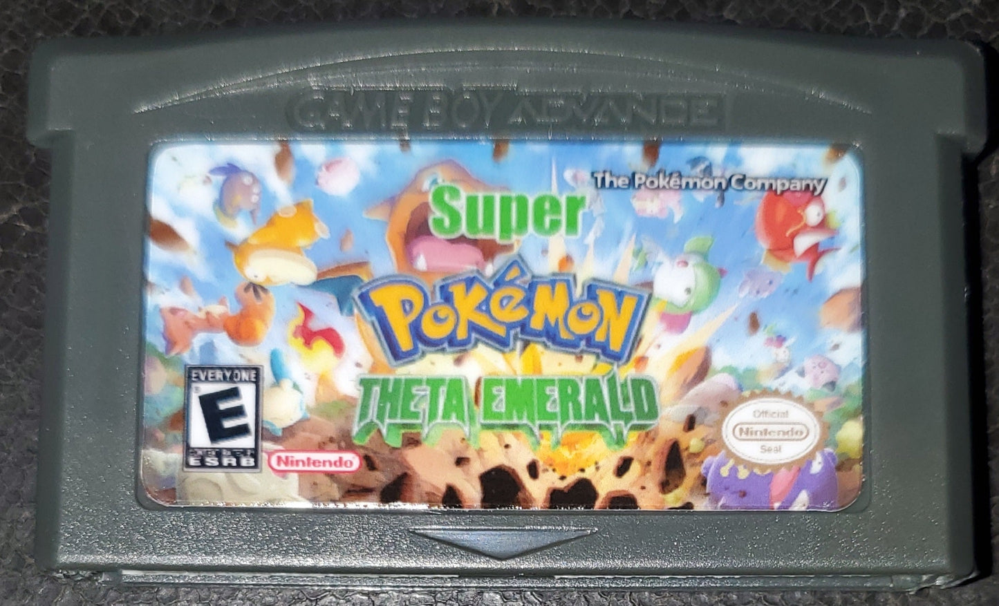 Pokemon Super Theta Emerald GBA ROM Hack Video Game Gameboy Advance