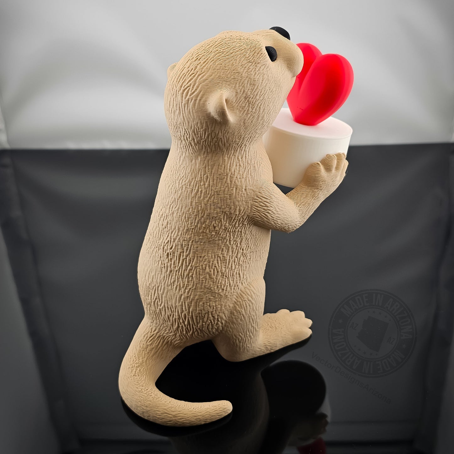 Otterly in Love LED Figurine