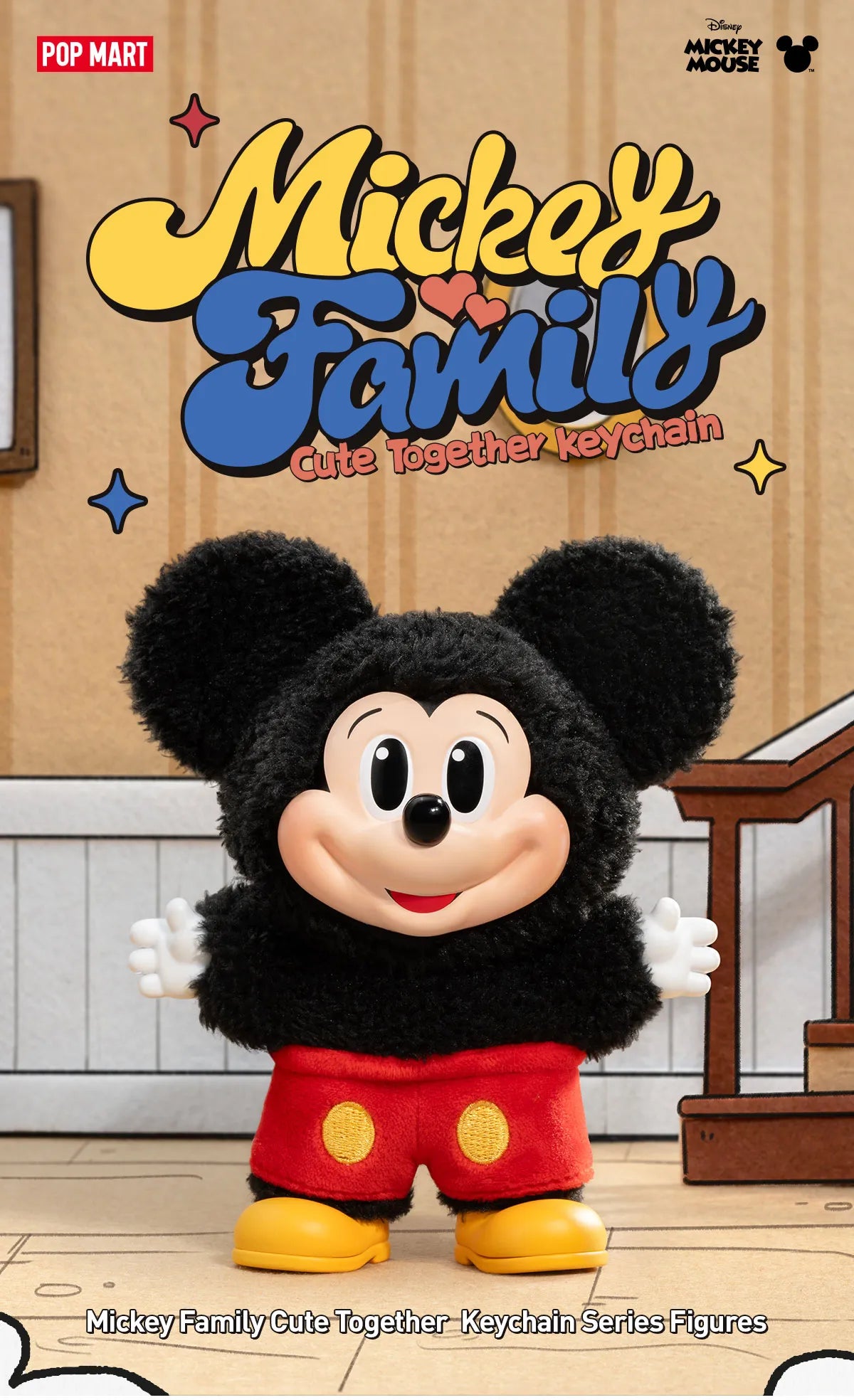 Mickey Family Chaos Crew Keychain Series – In Stock Riot Edition