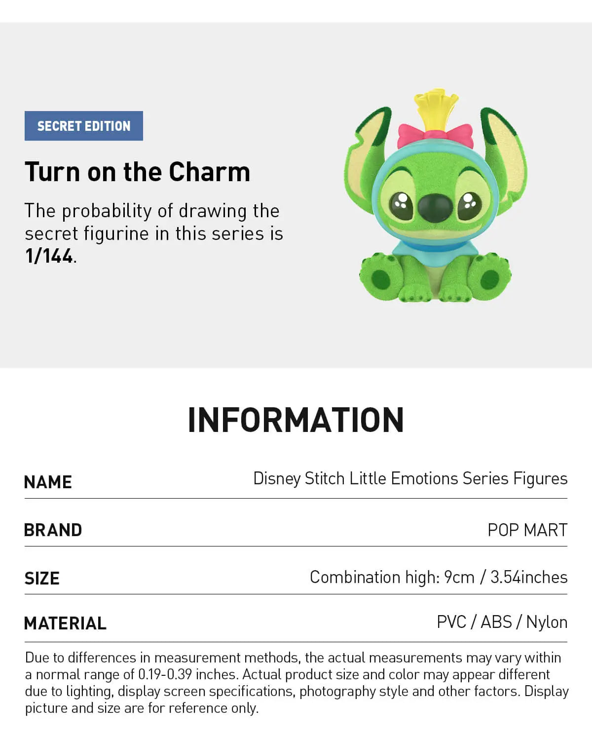 Stitch Little Emotions Riot Edition Keychain Series – POPMART In-Stock Chaos Drop