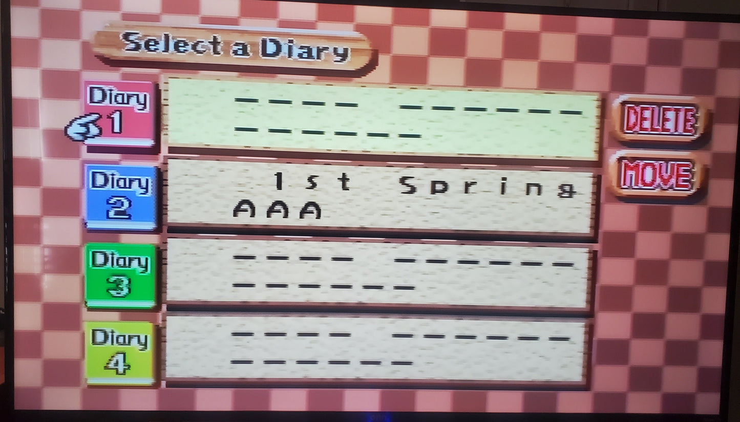 Harvest Moon 64 N64 Nintendo 64 Video Game Cartridge 1999