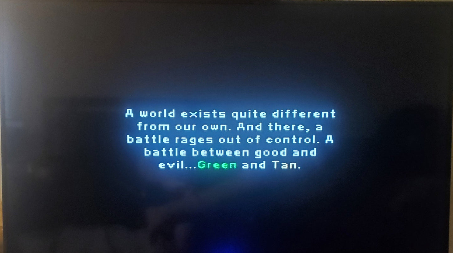 Army Men Sarge's Heroes N64 Nintendo 64 Video Game Cartridge 1999