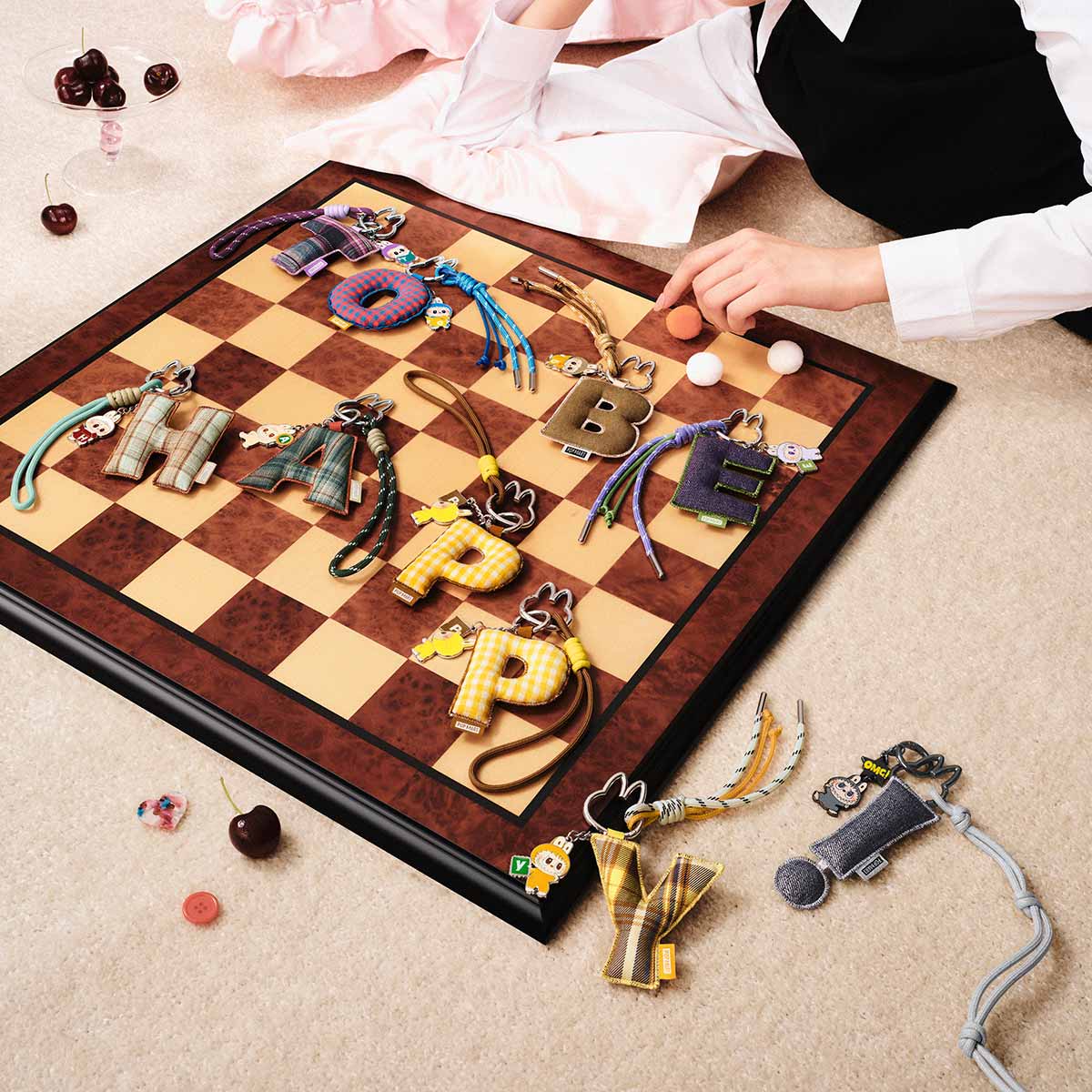 [CHOOSE YOUR LETTERS OPTION!] [IN STOCK] POPMART Pin for Love Series- Letter PENDANT Blind Box