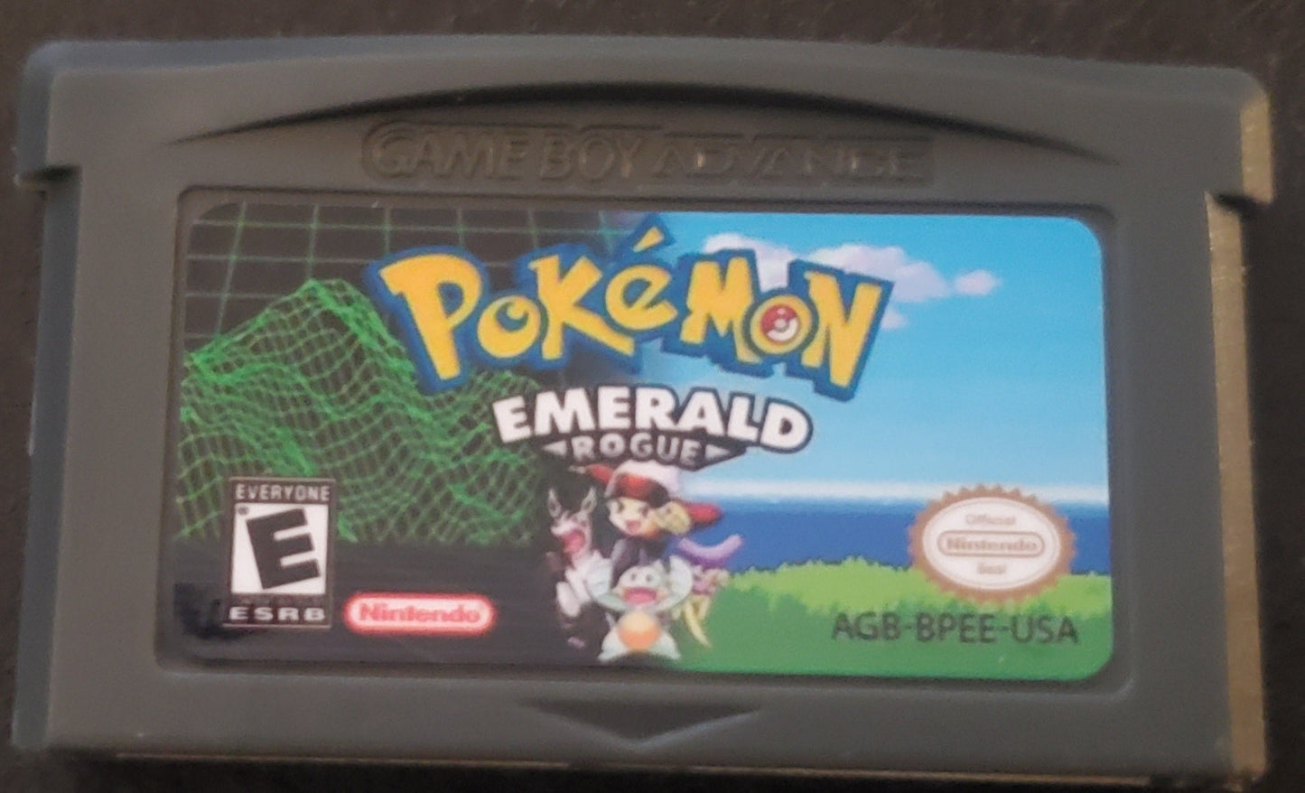 Pokemon Emerald Rogue GBA Pokemon ROM Hack Game Boy Advance