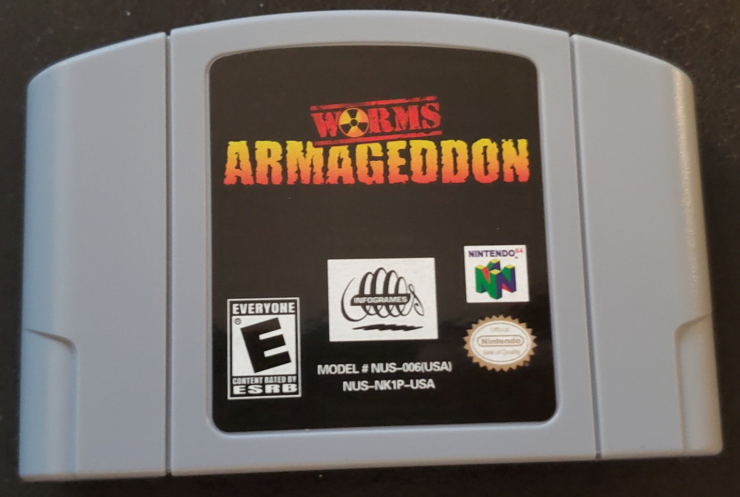 Worms Armageddon N64 Nintendo 64 Video Game 1999