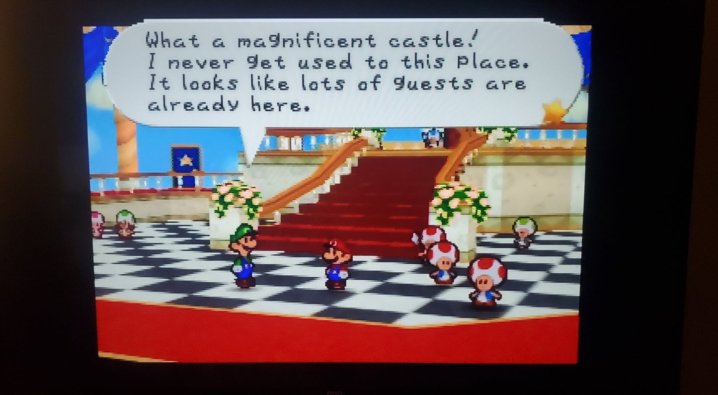 Paper Mario N64 Nintendo 64 Video Game Cartridge 2000