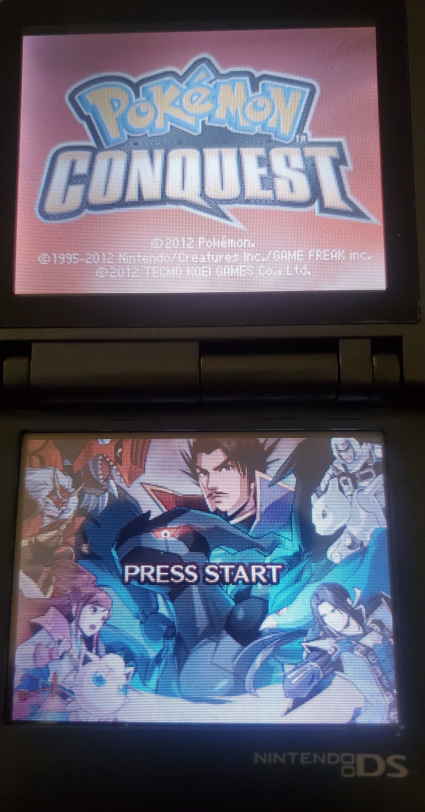 Pokemon Conquest Video Game Nintendo DS 2012