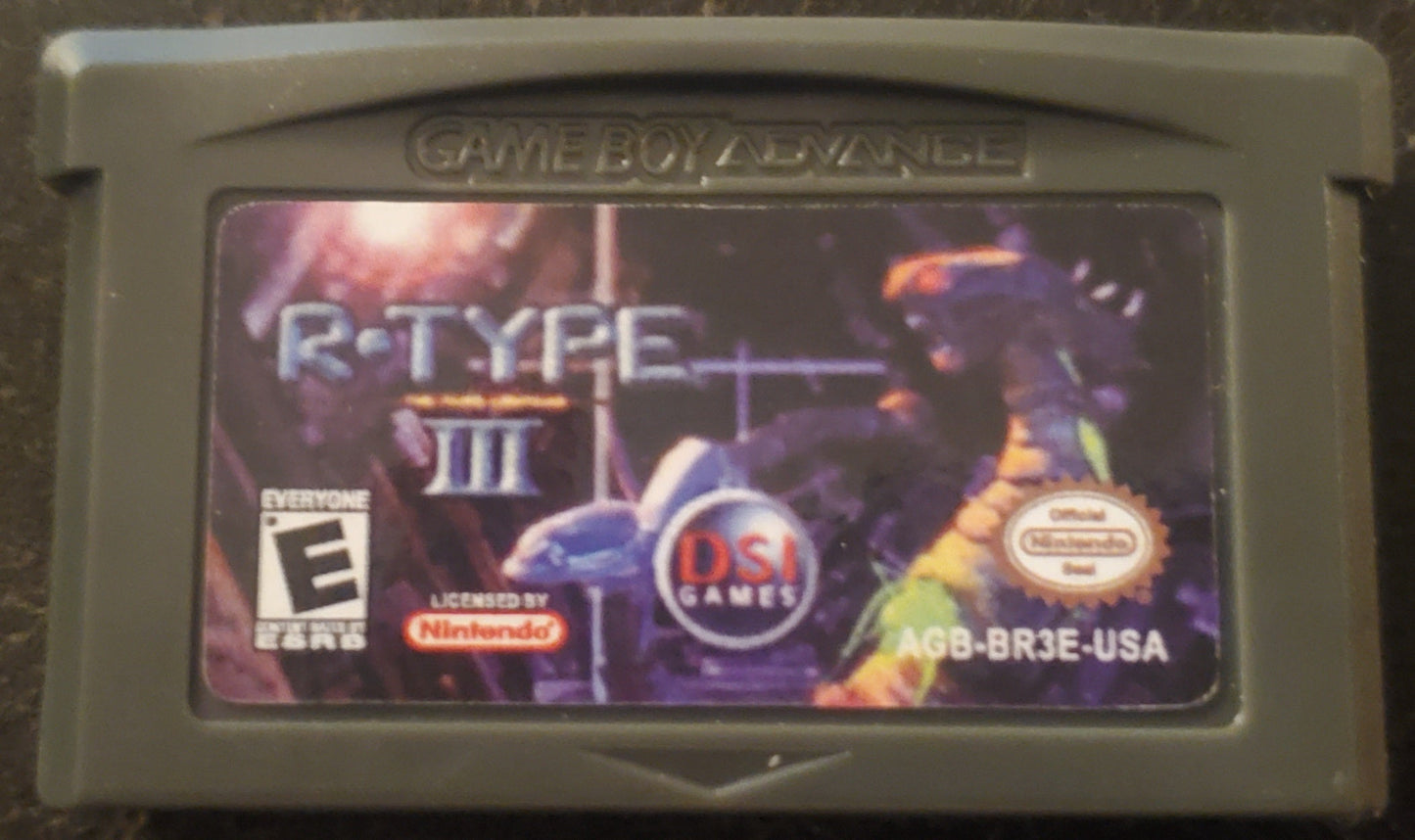 R-Type III GBA Video Game Cartridge GameBoy Advance