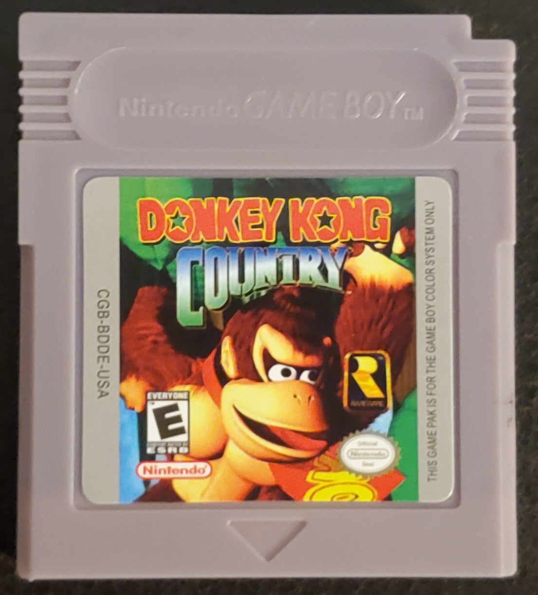 Donkey Kong Country Gameboy Color GBC Video Game Catridge 2000