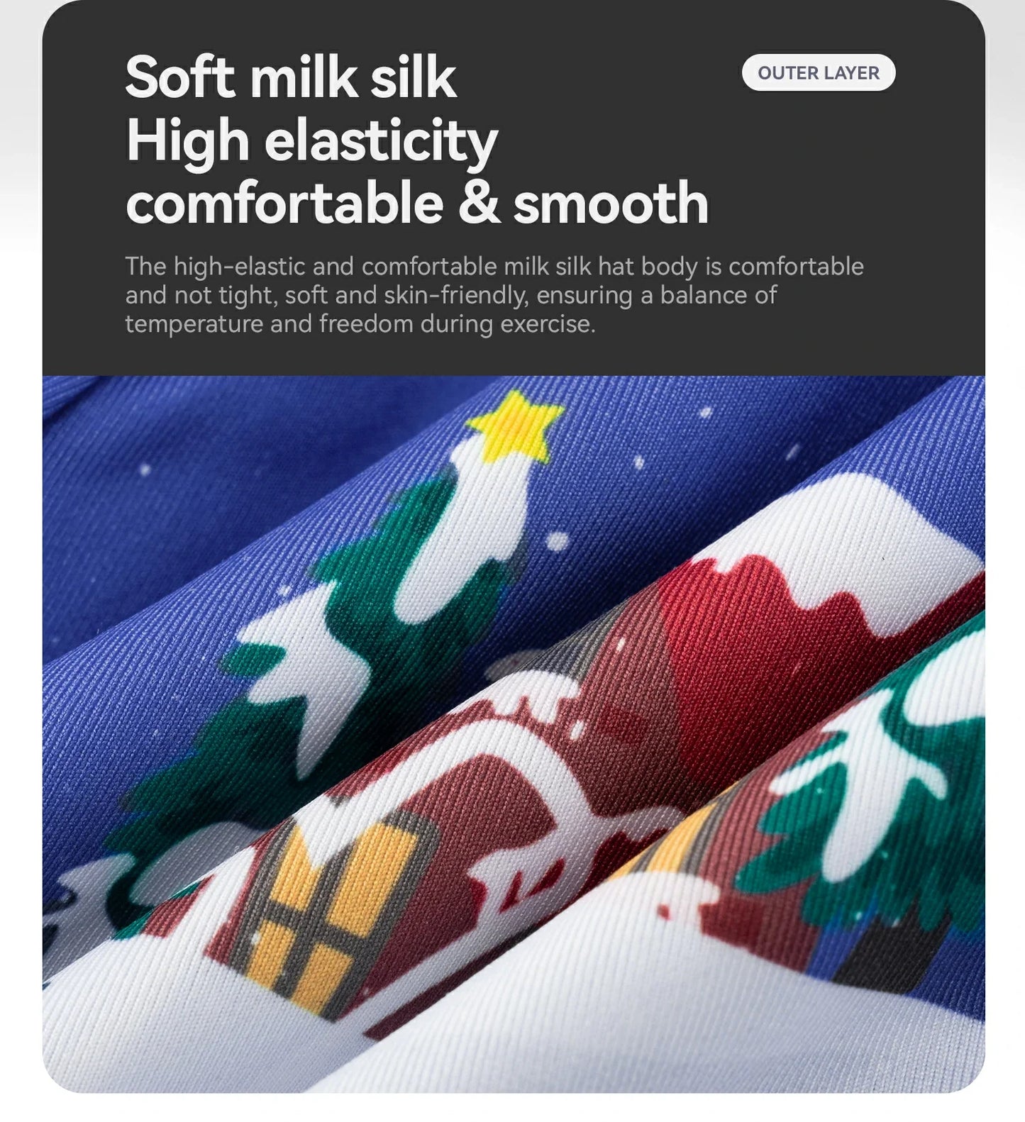 Kids Winter Fleece Beanie for Helmet Use