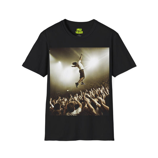 Grunge Concert Unisex Softstyle T-Shirt - Lizard Vigilante