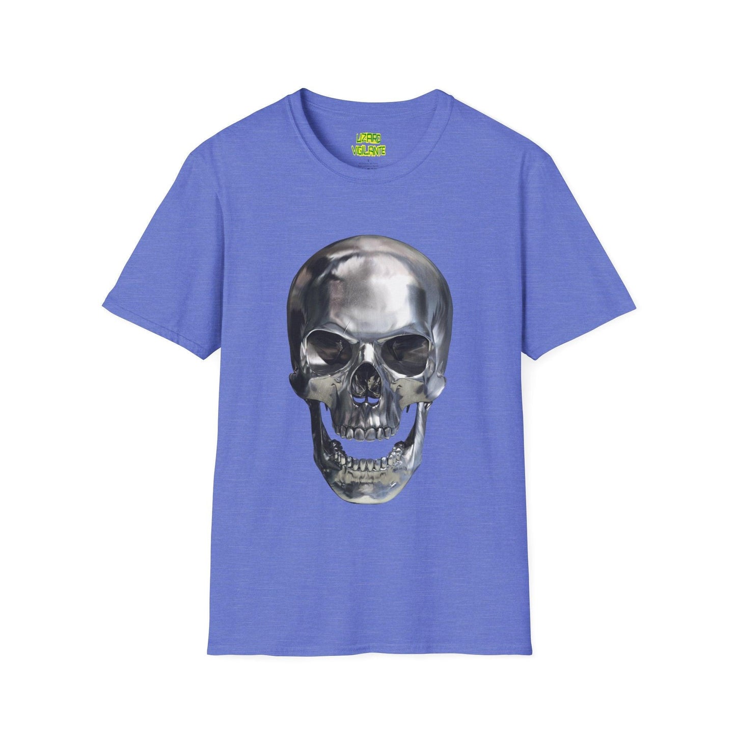 Shining Skull Unisex Softstyle T-Shirt - Lizard Vigilante