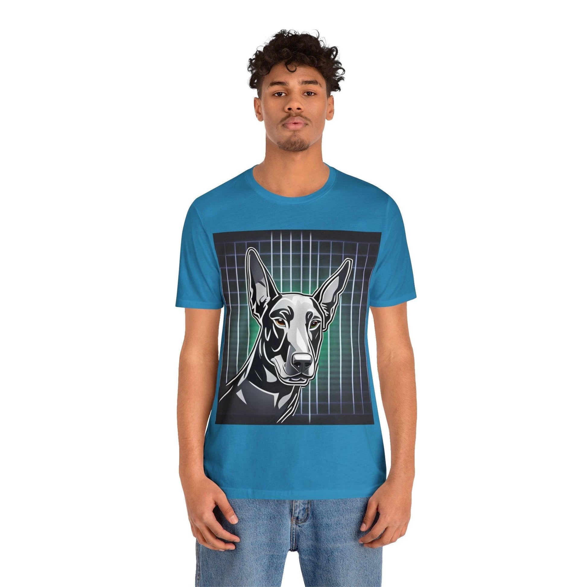 Doberman Graf Unisex Jersey Short Sleeve Tee - Lizard Vigilante