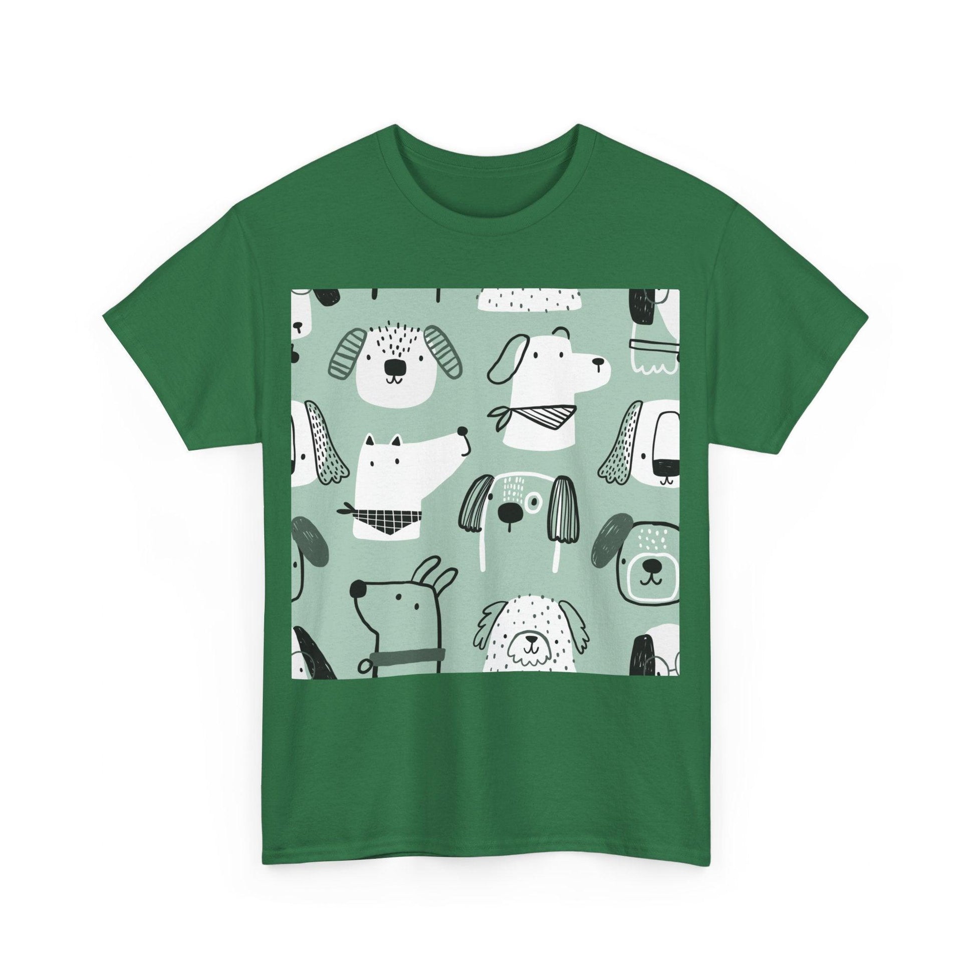 Illustrated Doggers Unisex Heavy Cotton Tee - Lizard Vigilante