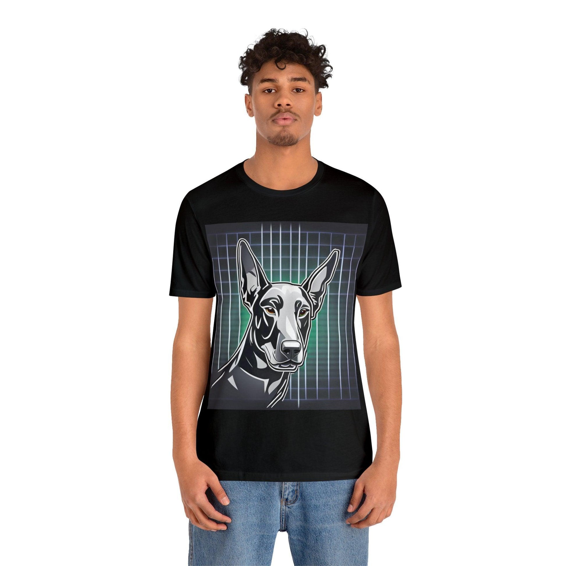 Doberman Graf Unisex Jersey Short Sleeve Tee - Lizard Vigilante