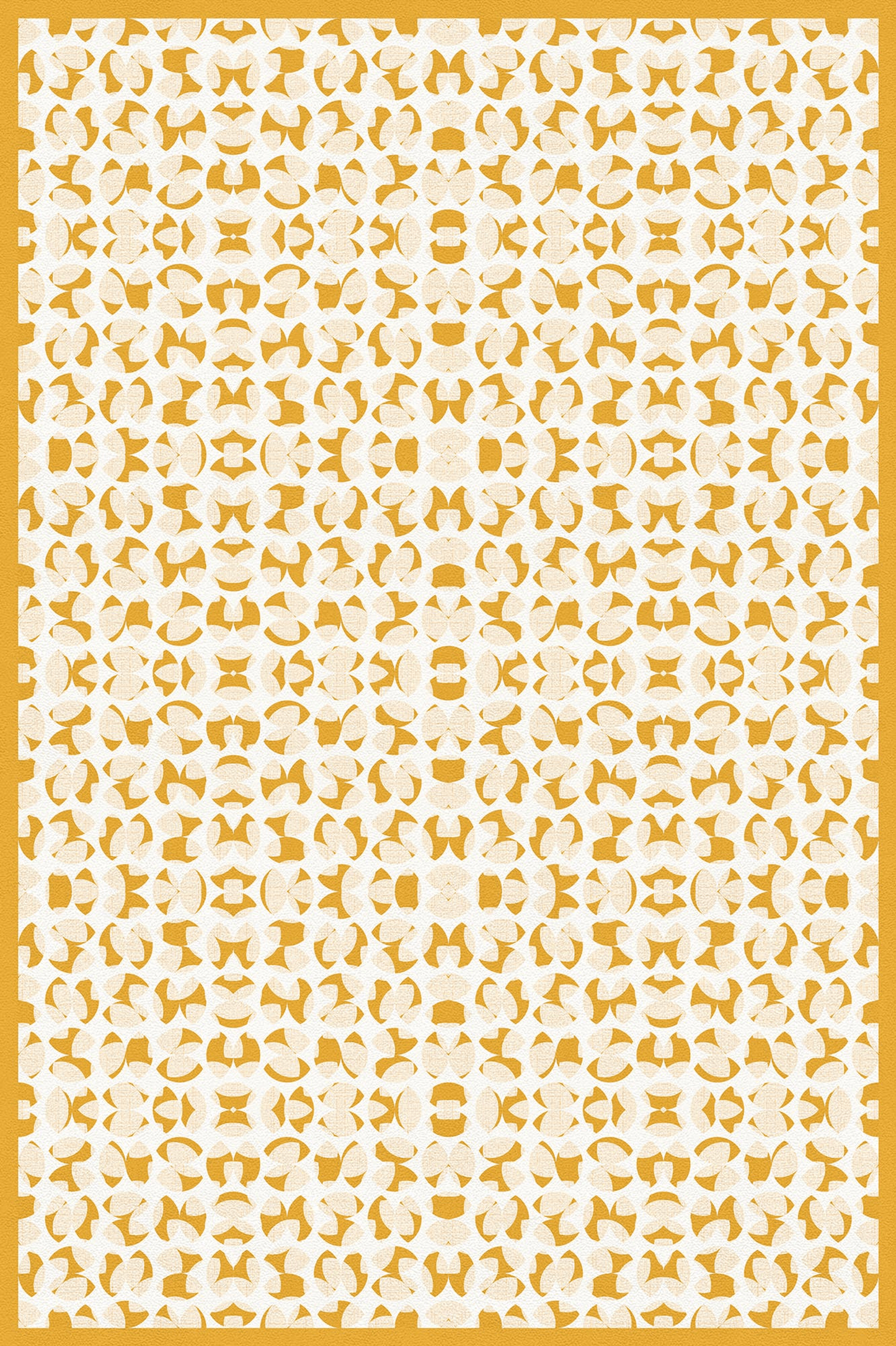 Bali Multi-Colour Mosaic Non-Slip Vinyl Rug For Indoor/Outdoor Use