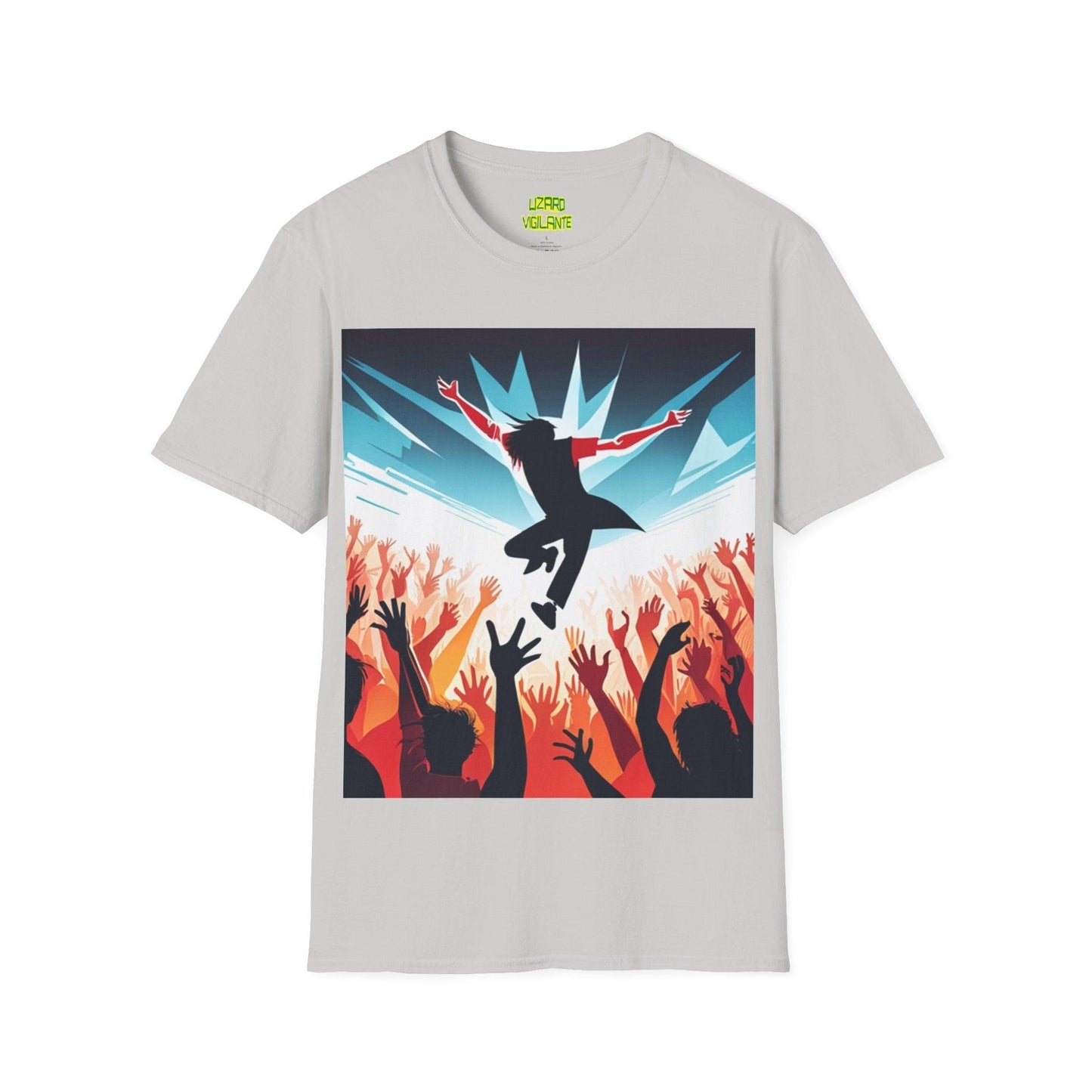 Concert Empowerment Unisex Softstyle T-Shirt - Lizard Vigilante