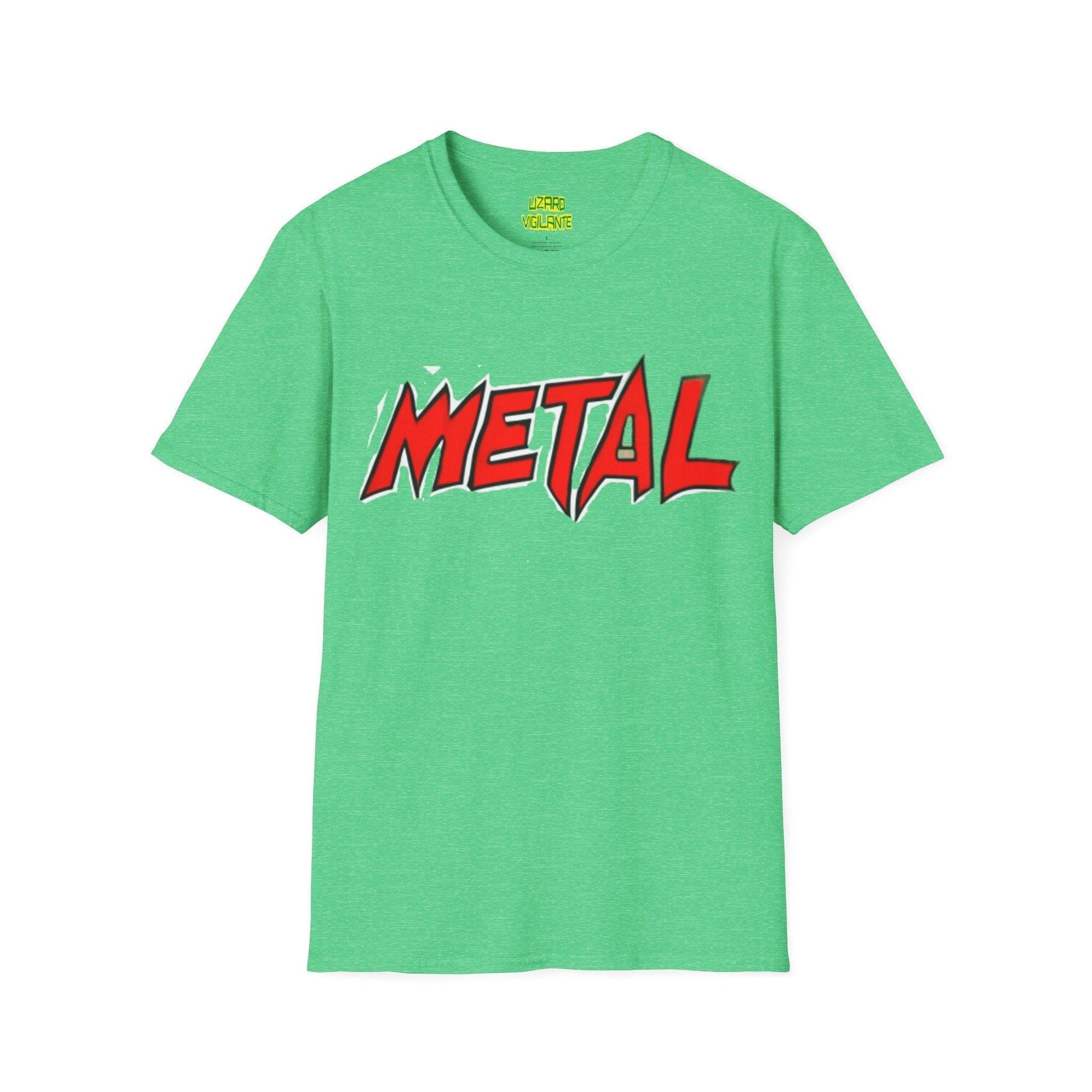 METAL Fontoon Unisex Softstyle T-Shirt - Lizard Vigilante