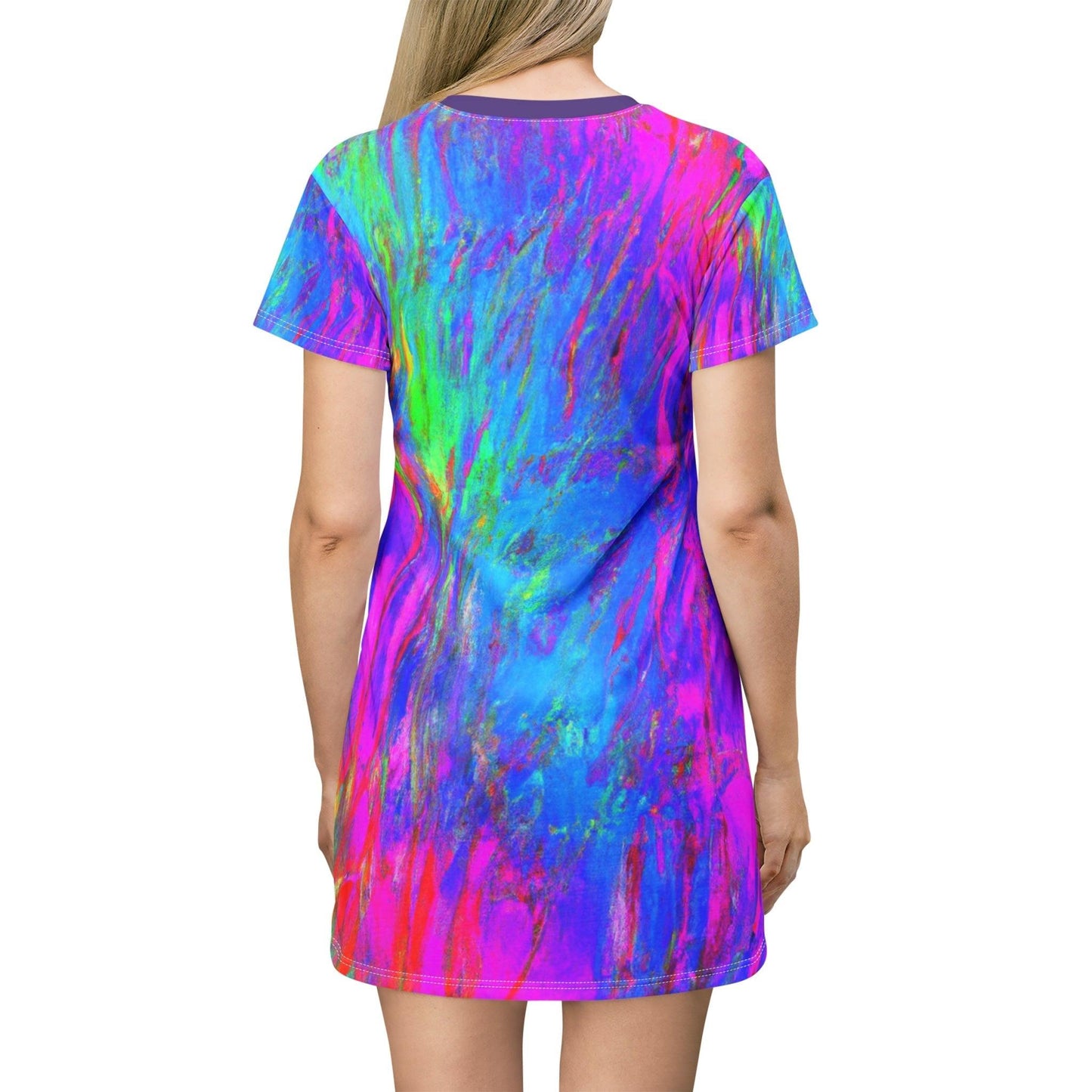 Supercolor Gel T-Shirt Dress - Lizard Vigilante