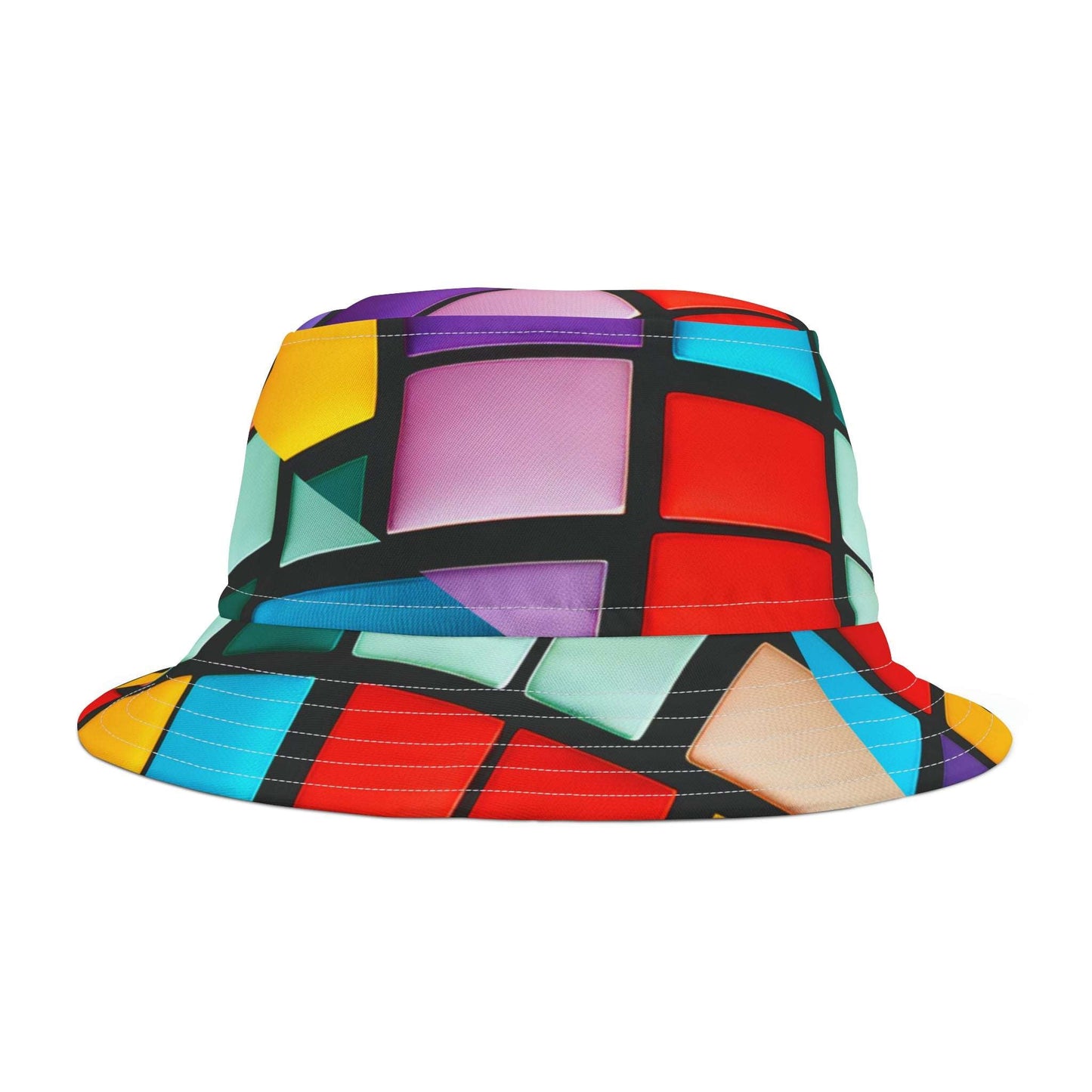 80s Buttons Bucket Hat - Premium Hats from Printify - Just $33.18! Shop now at Lizard Vigilante