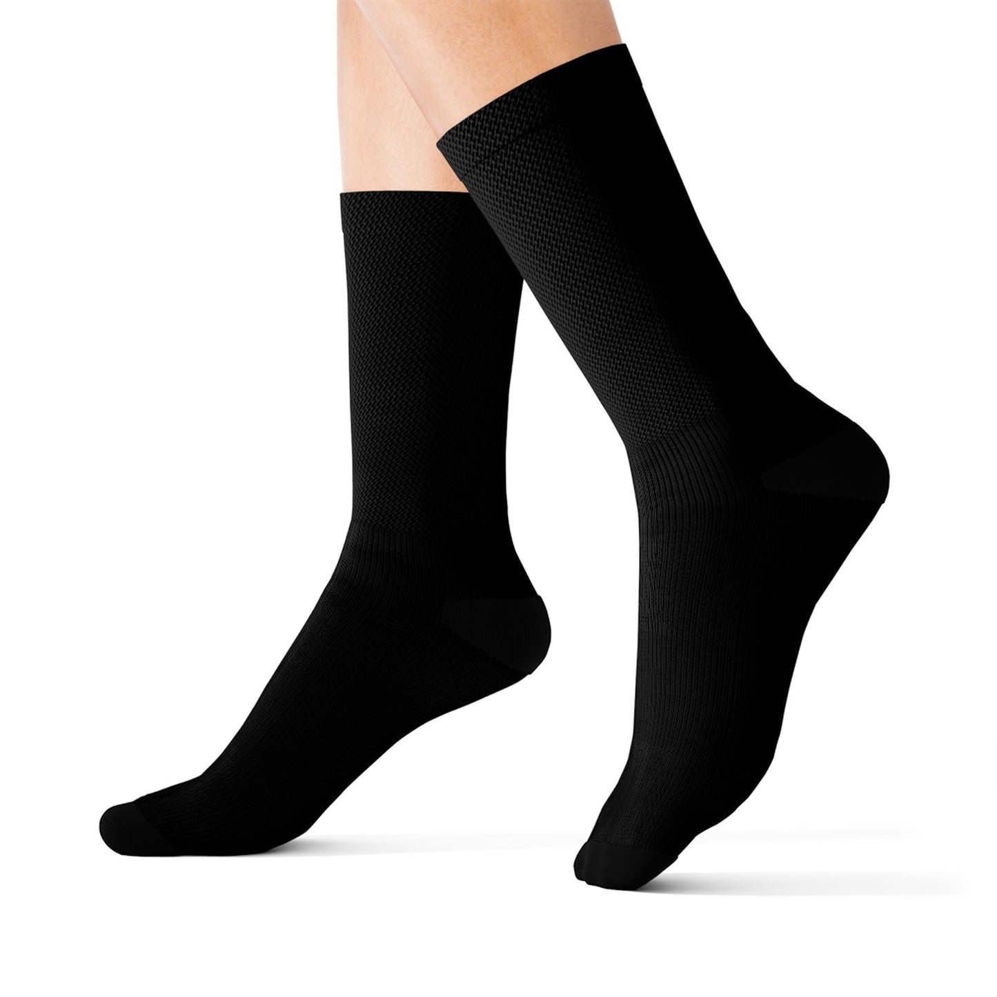 Black Sublimation Socks - Lizard Vigilante