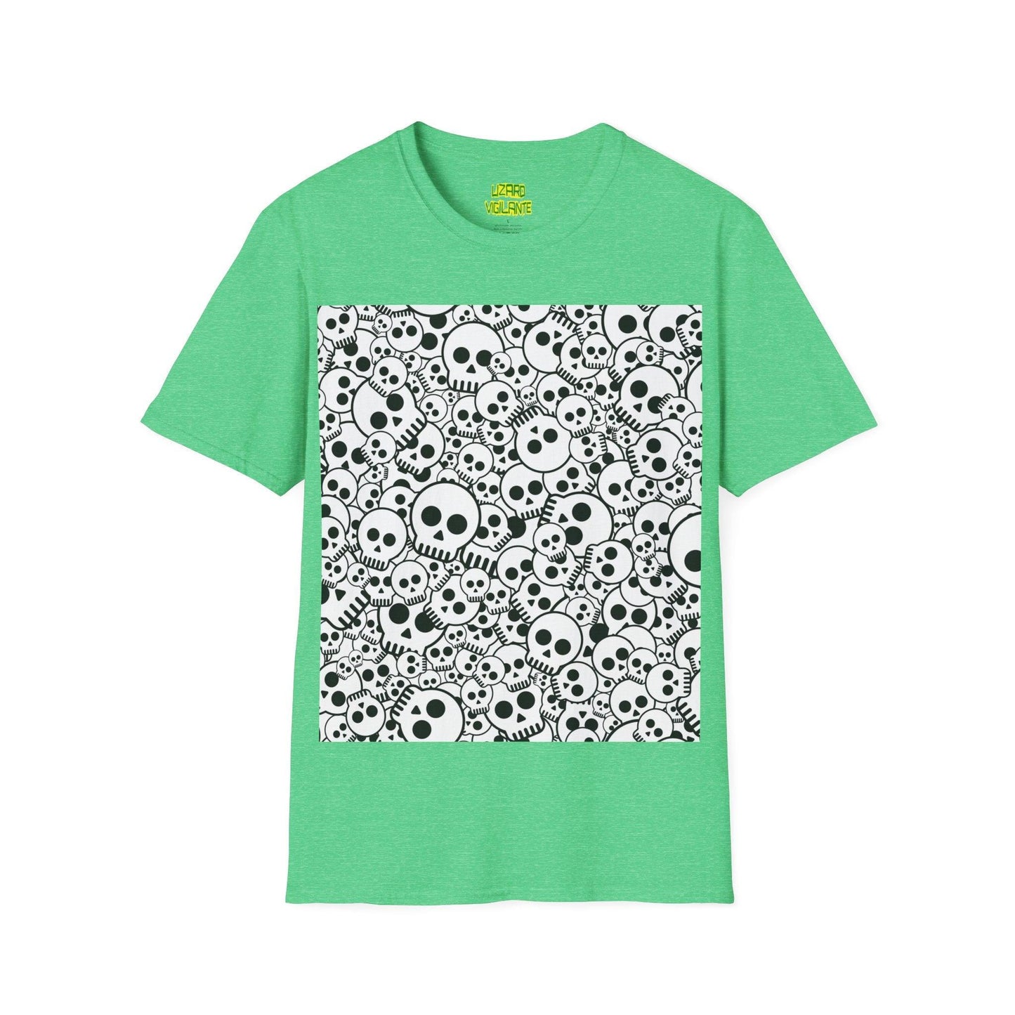 Skull Takeover Unisex Softstyle T-Shirt - Lizard Vigilante